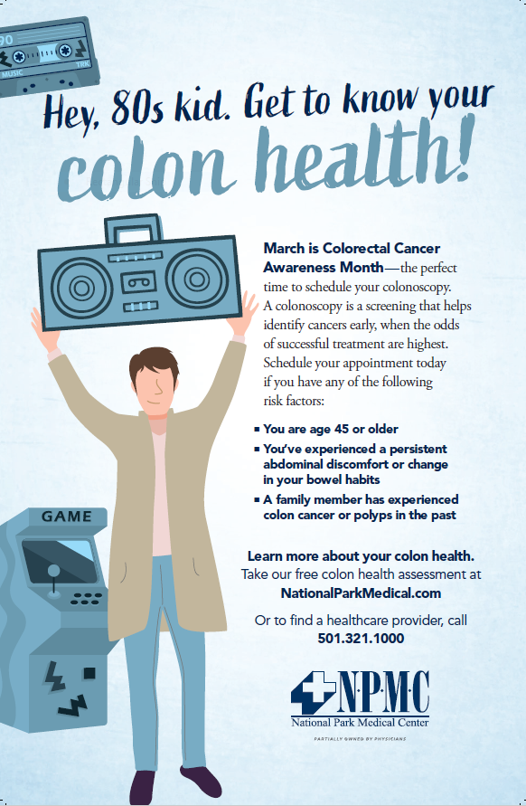 Colorectal Cancer Month Flyer